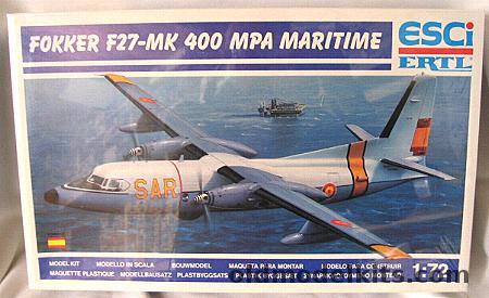 ESCI 1/72 Fokker F-27-MK 400 (F27) MPA Maritime SAR, 9113 plastic model kit